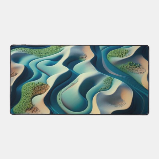 Mirage Currents Schreibtischunterlage (Vorderseite)