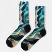 Mirage Currents Socken (Linkes Detail)