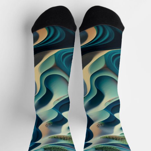 Mirage Currents Socken (Oben)