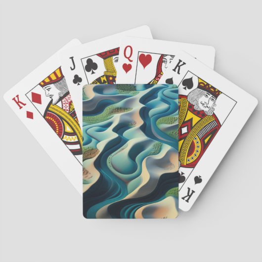 Mirage Currents Spielkarten (Rückseite)
