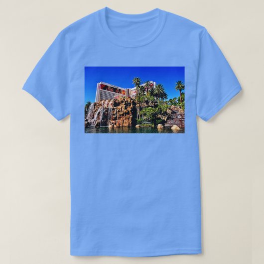 Mirage Hotel Las Vegas USA 2 T-Shirt (Design vorne)