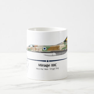 Mirage IIIC ISRAELISCHES AIR zwingt - IAF Kaffeetasse