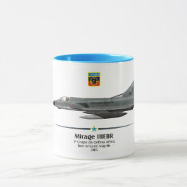 Mirage IIIEBR - Brasilianische Luftwaffe - FAB Tasse