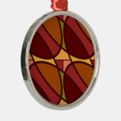 Mirage Silbernes Ornament (Rechts)
