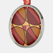 Mirage Silbernes Ornament (Links)