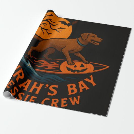 Mirah's Bay Chessie Crew - Surfen in der Spooky Ba Geschenkpapier (Ungerollt)