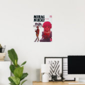 Mirai Nikki Future Diary Cover 1 Poster (Heimbüro)