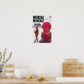 Mirai Nikki Future Diary Cover 1 Poster (Küche)