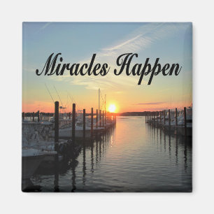 MIRAKLES PASSIERT SUNSET FOTO DESIGN MAGNET
