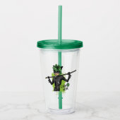 Mirakulous Re-Vers Claw Noir Charakter Grafik Acryltrinkbecher (Vorderseite)