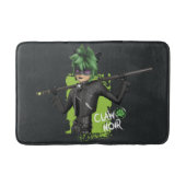 Mirakulous Re-Vers Claw Noir Charakter Grafik Badematte (Vorderseite)