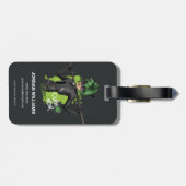 Mirakulous Re-Vers Claw Noir Charakter Grafik Gepäckanhänger (Rückseite horizontal)