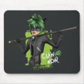 Mirakulous Re-Vers Claw Noir Charakter Grafik Mousepad (Vorne)