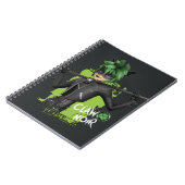 Mirakulous Re-Vers Claw Noir Charakter Grafik Notizblock (Linke Seite)