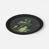 Mirakulous Re-Vers Claw Noir Charakter Grafik Pappteller (Schrägansicht)