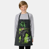 Mirakulous Re-Vers Claw Noir Charakter Grafik Schürze (Getragen)