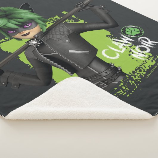 Mirakulous Re-Vers Claw Noir Charakter Grafik Sherpadecke (3/4)