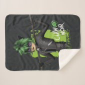 Mirakulous Re-Vers Claw Noir Charakter Grafik Sherpadecke (Vorderseite (Horizontal))