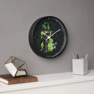 Mirakulous Re-Vers Claw Noir Charakter Grafik Uhr