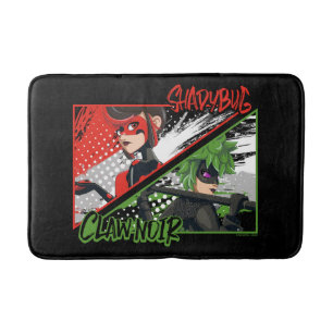 Mirakulous Re-verse Shadybug & Claw Noir Badematte
