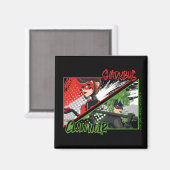 Mirakulous Re-verse Shadybug & Claw Noir Magnet (Vorderseite/Rückseite)