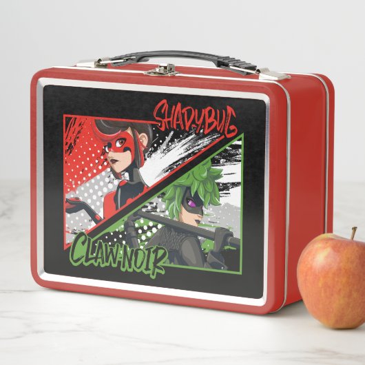 Mirakulous Re-verse Shadybug & Claw Noir Metall Brotdose (Beispiel)