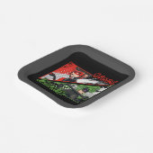 Mirakulous Re-verse Shadybug & Claw Noir Pappteller (Gewinkelt)