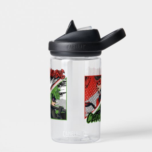 Mirakulous Re-verse Shadybug & Claw Noir Trinkflasche (Links)