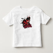 Mirakulous Re-verse Shadybug-Zeichen Grafik Kleinkind T-shirt (Vorderseite)