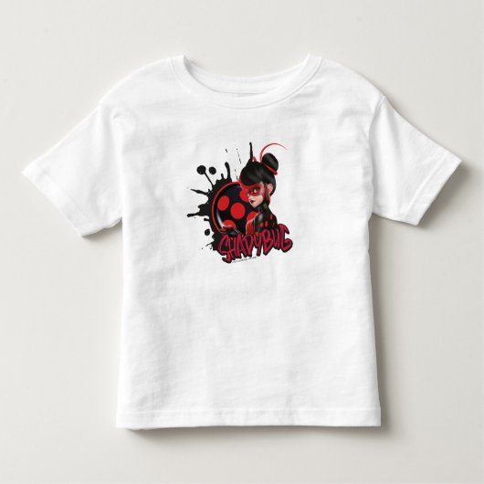 Mirakulous Re-verse Shadybug-Zeichen Grafik Kleinkind T-shirt (Vorderseite)
