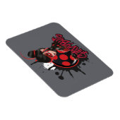 Mirakulous Re-verse Shadybug-Zeichen Grafik Magnet (Rechte Seite)