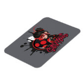 Mirakulous Re-verse Shadybug-Zeichen Grafik Magnet (Linke Seite)