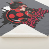 Mirakulous Re-verse Shadybug-Zeichen Grafik Sherpadecke (3/4)