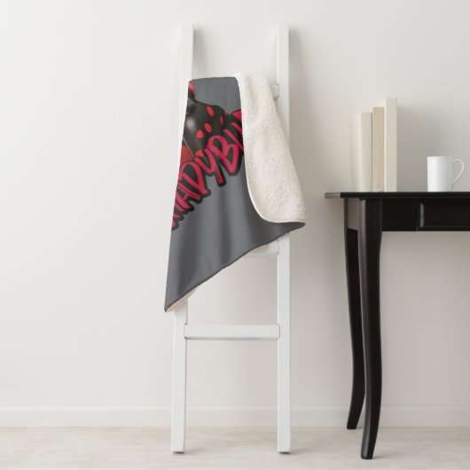 Mirakulous Re-verse Shadybug-Zeichen Grafik Sherpadecke (Beispiel)