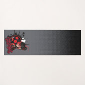 Mirakulous Re-verse Shadybug-Zeichen Grafik Yogamatte (Vorderseite (Horizontal))