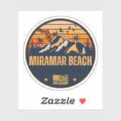 Miramar Beach, Florida Aufkleber (Blatt)