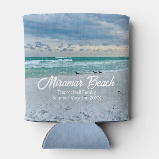Miramar Beach Florida Beautiful Custom Keepake Dosenkühler (Rückseite)