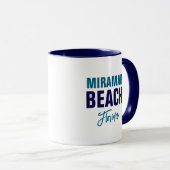 Miramar Beach Florida Kaffeetasse (VorderseiteRechts)