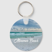 Miramar Beach Florida Schöner Urlaub Keepake Schlüsselanhänger (Vorderseite)