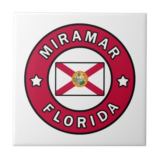 Miramar Florida Fliese (Vorderseite)