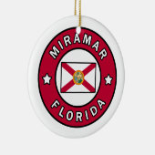 Miramar Florida Keramik Ornament (Rechts)