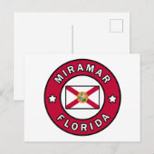 Miramar Florida Postkarte (Vorne/Hinten)
