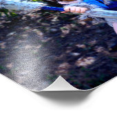 Mirana auf der Jagd Fotodruck (Ecke)