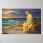 Miranda by John William Waterhouse Poster (Vorne)