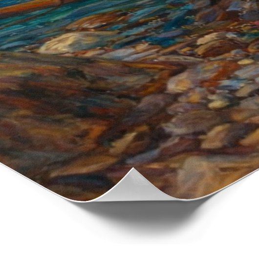 Miranda by John William Waterhouse Poster (Ecke)