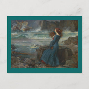Miranda (Der Sturm) Postkarte