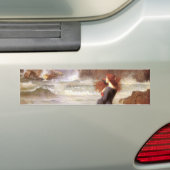 Miranda — Der Tempel von John William Waterhouse Autoaufkleber (Auf Auto)
