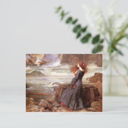 Miranda - Der Tempest Postkarte (Stehend Vorderseite)