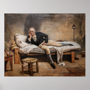 Miranda en La Carraca von Arturo Michelena (1896) Poster