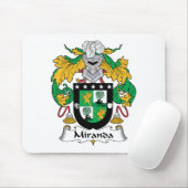 Miranda Familienwappen Mousepad (Mit Mouse)